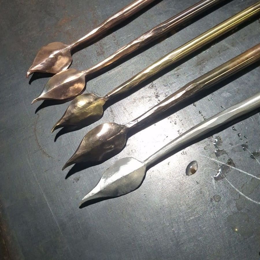 Non-Ferrous Metal Forging for Beginners, a class project